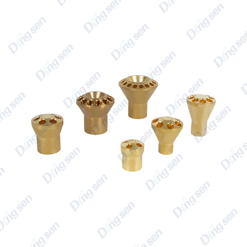 Brass refrigerant distribution liquid separator