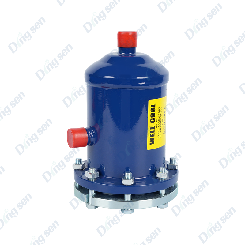Refrigeration drying filter cylinder