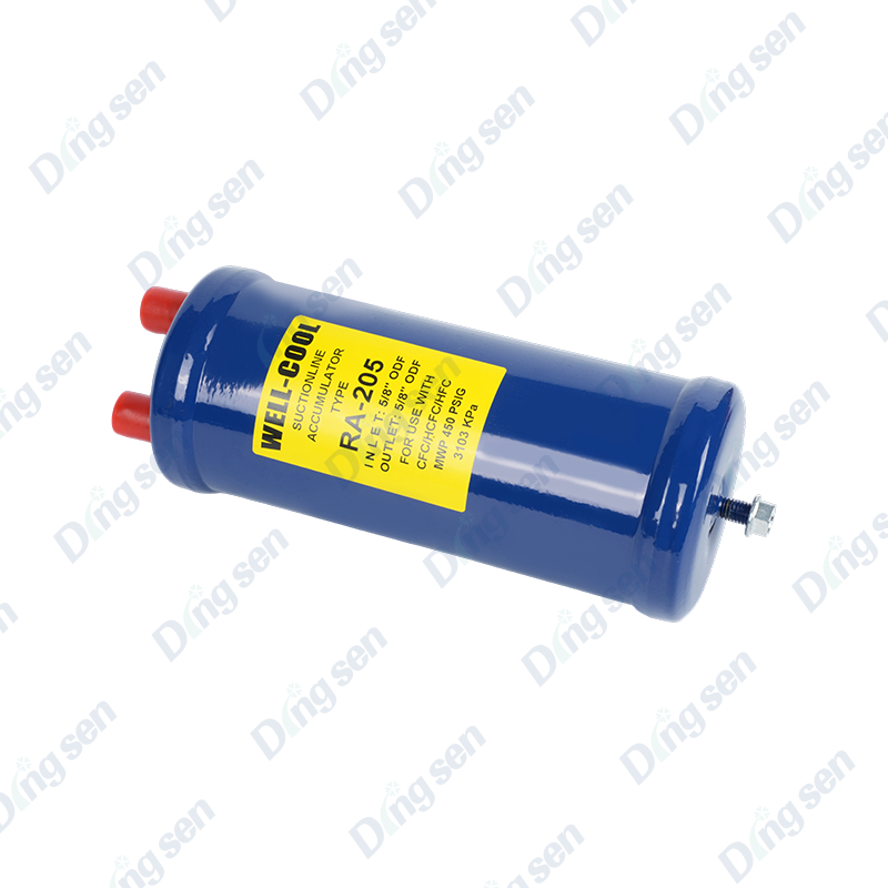 Nagpapalamig na gas-liquid separator