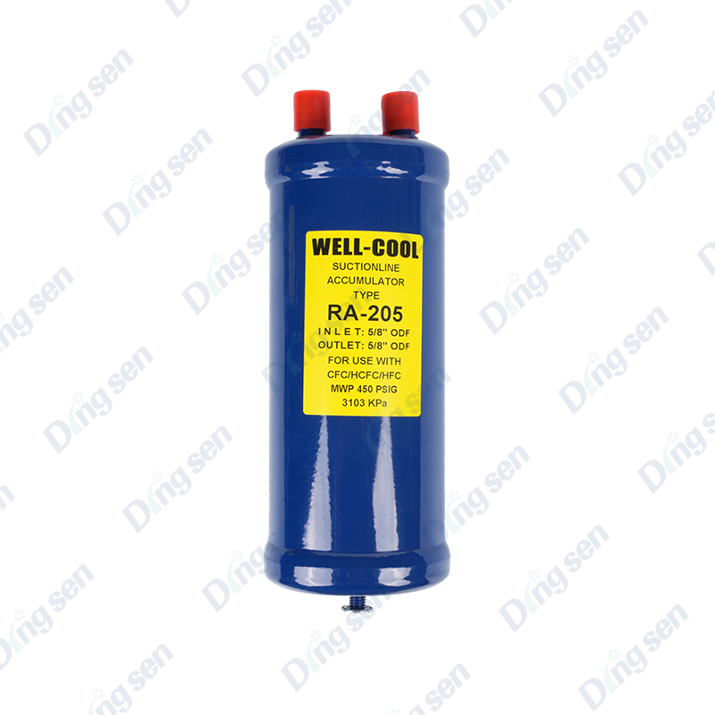 Nagpapalamig na gas-liquid separator