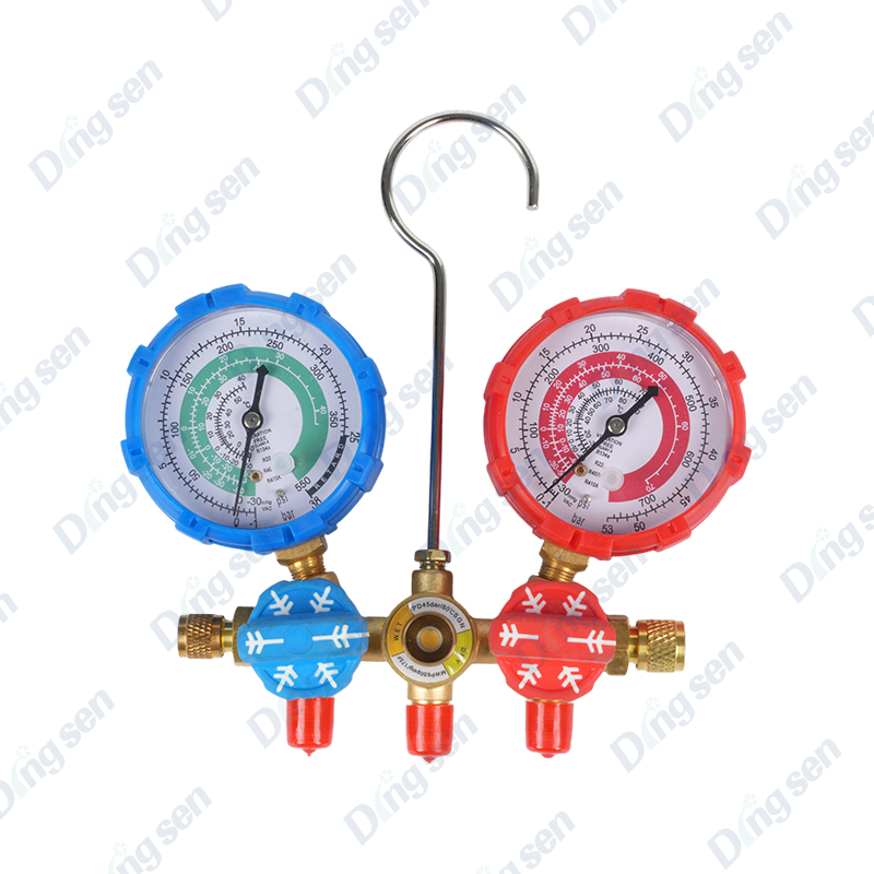Car air conditioning fluorine charging gauge