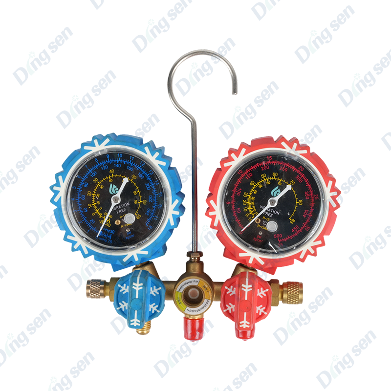 Car air conditioning fluorine charging gauge