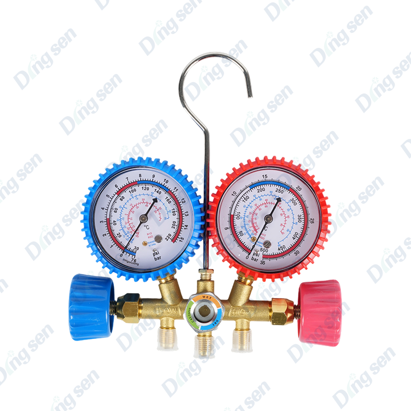 Car air conditioning fluorine charging gauge