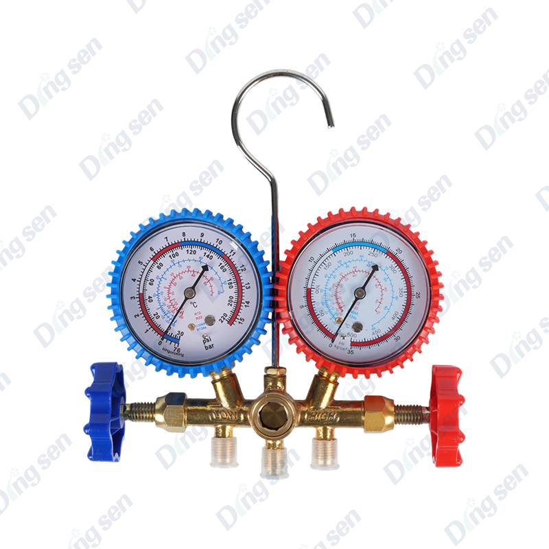 Car air conditioning fluorine charging gauge