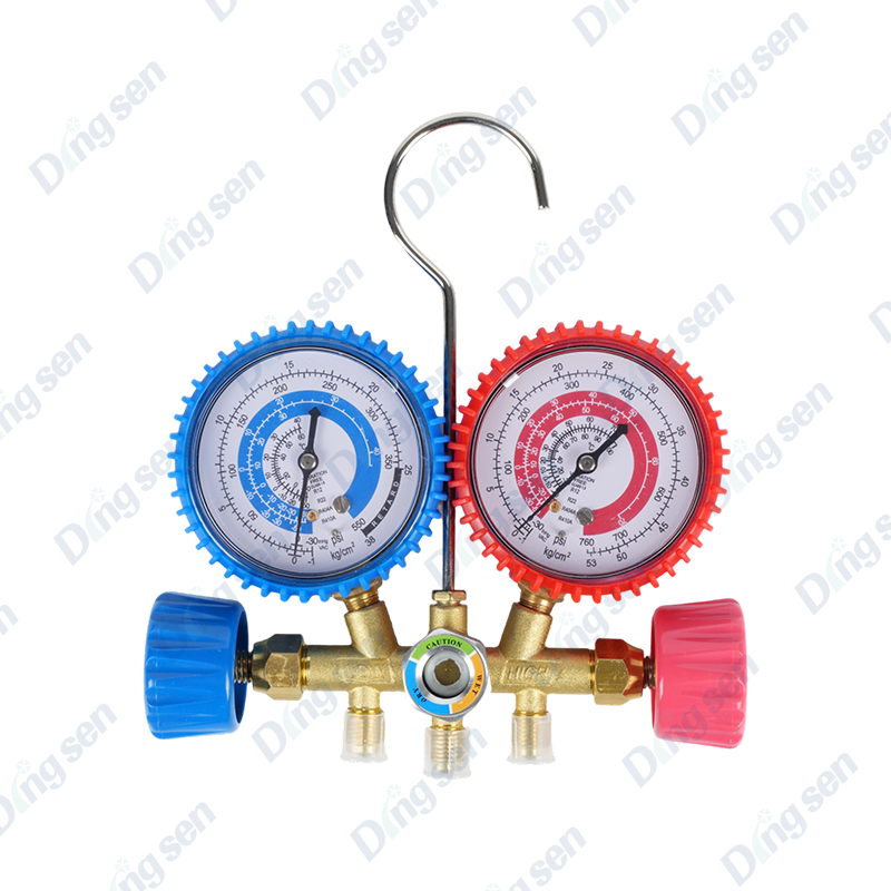 Car air conditioning fluorine charging gauge