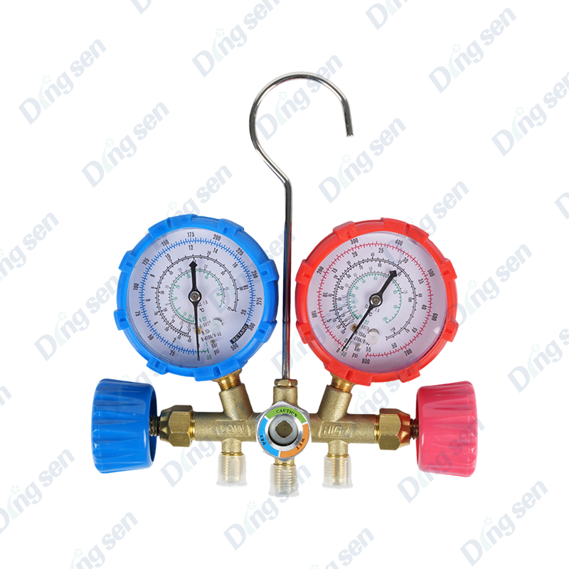 Car air conditioning fluorine charging gauge