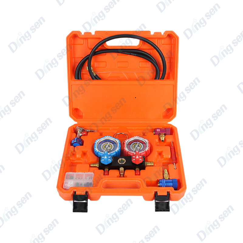 Car air conditioning fluorine charging gauge
