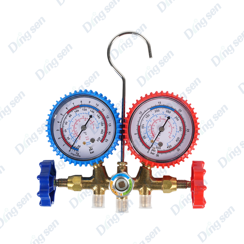 Car air conditioning fluorine charging gauge