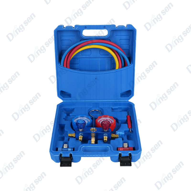 Car air conditioning fluorine charging gauge
