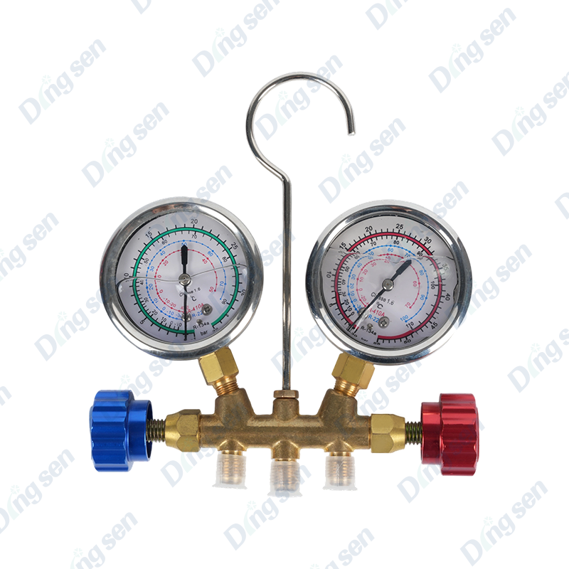 Car air conditioning fluorine charging gauge