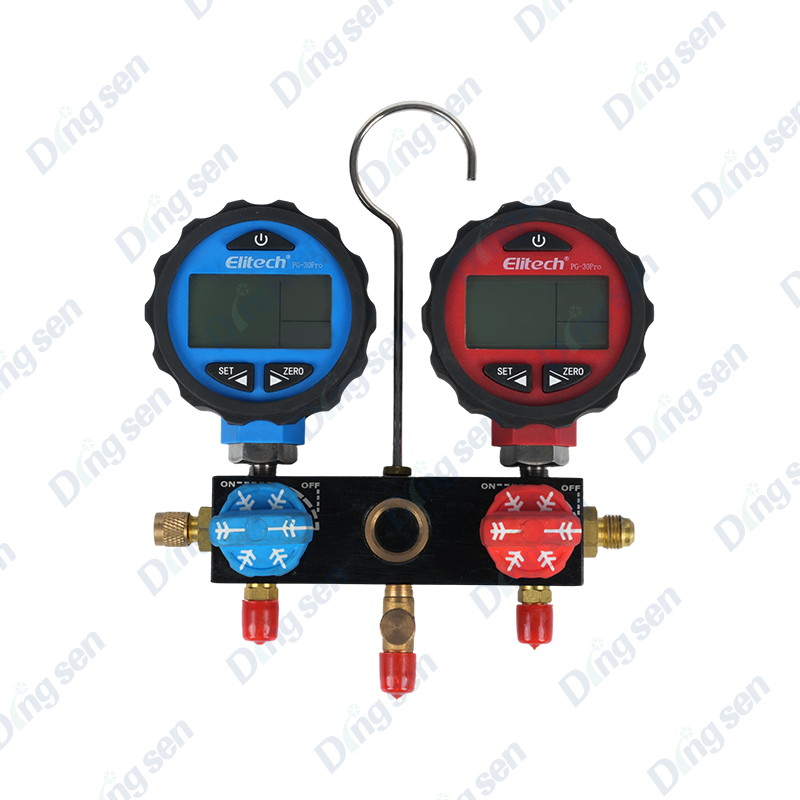 Car air conditioning fluorine charging gauge