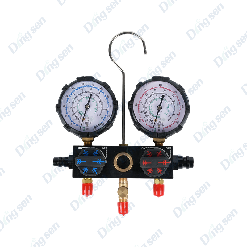Car air conditioning fluorine charging gauge