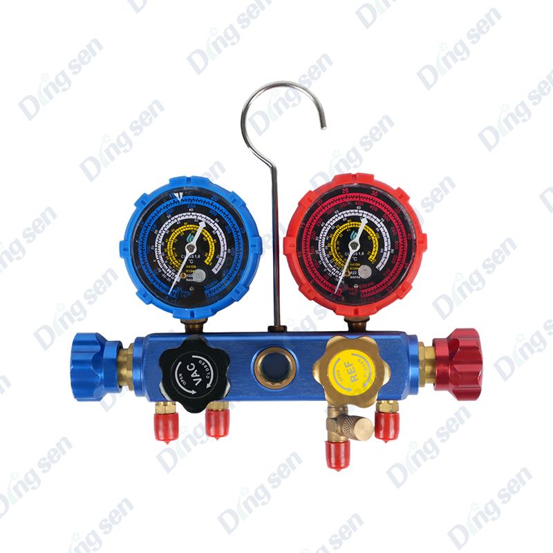 Car air conditioning fluorine charging gauge