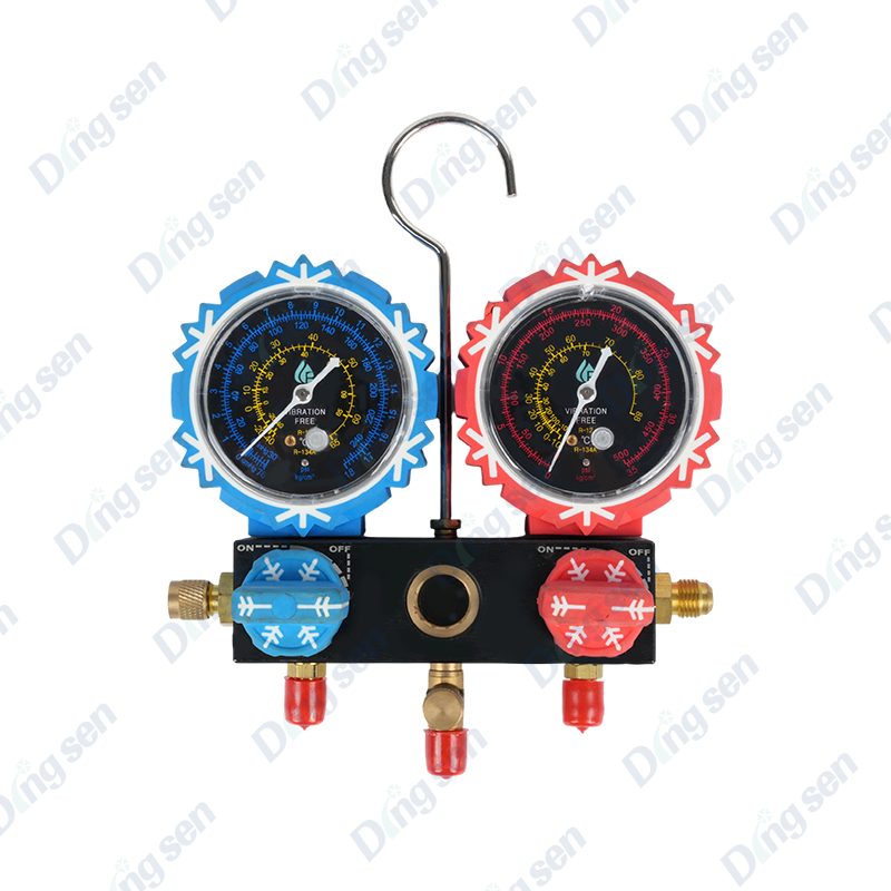Car air conditioning fluorine charging gauge