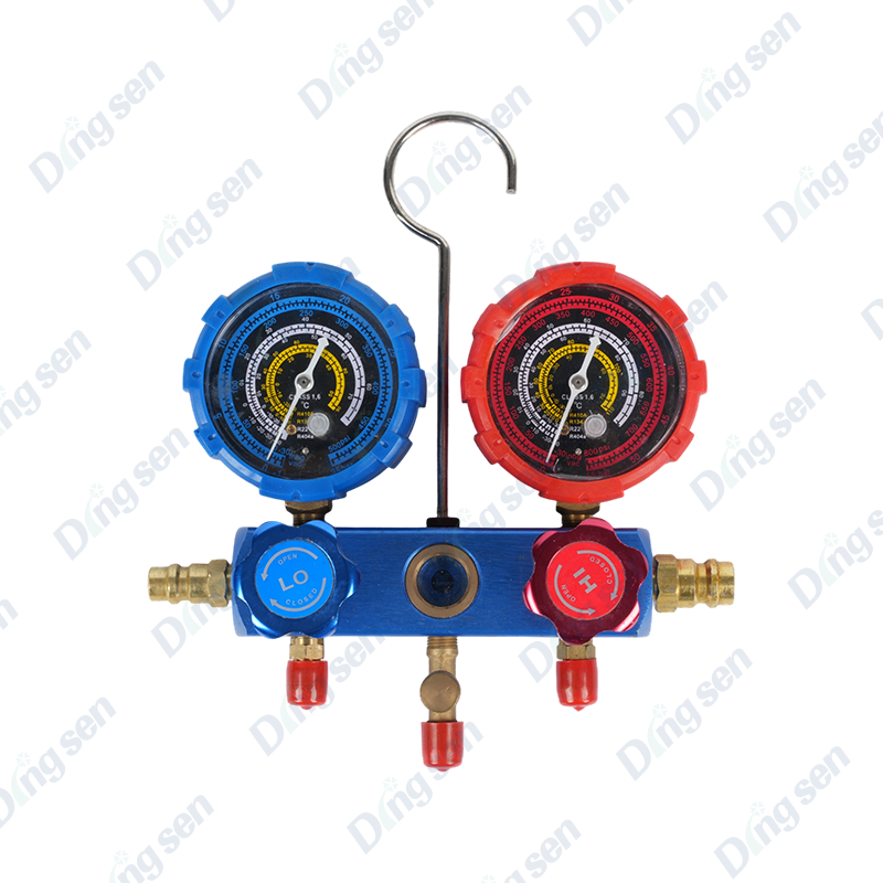 Car air conditioning fluorine charging gauge