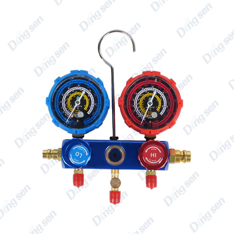 Car air conditioning fluorine charging gauge