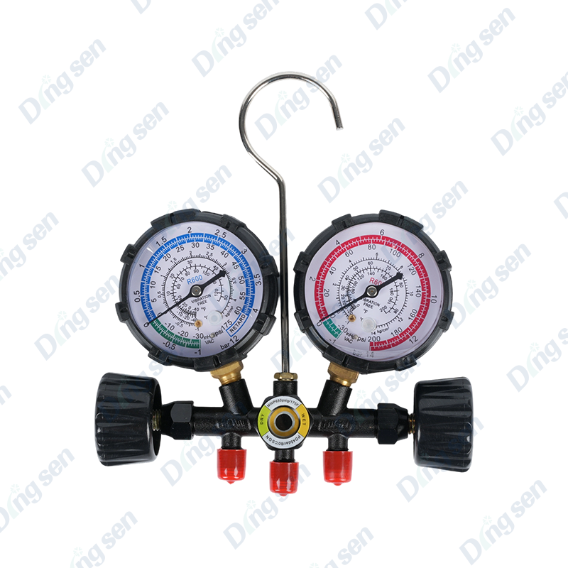 Car air conditioning fluorine charging gauge