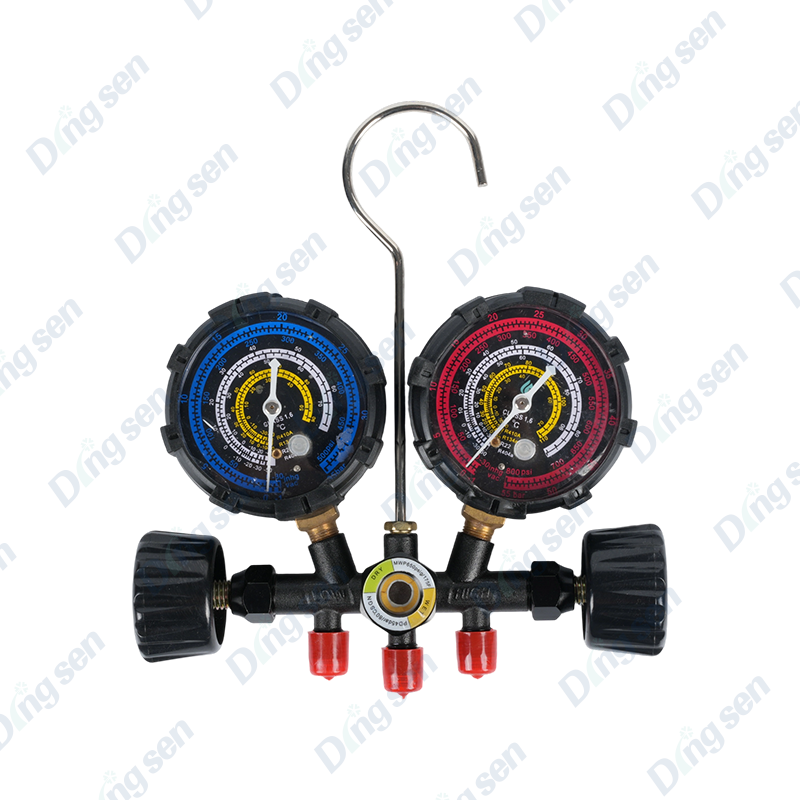 Car air conditioning fluorine charging gauge
