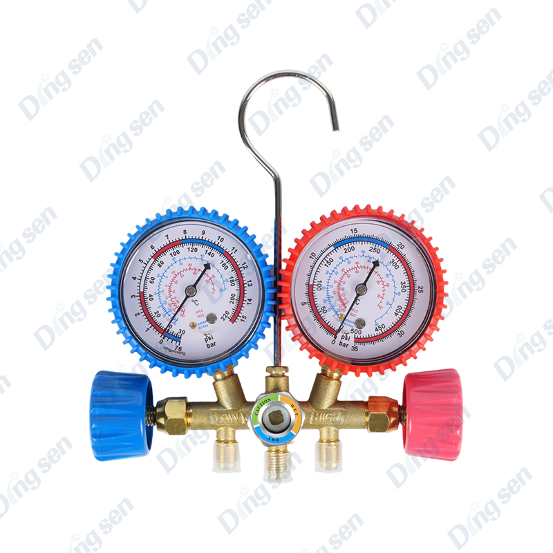 Car air conditioning fluorine charging gauge